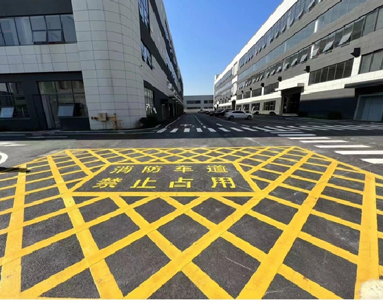 中山道路車(chē)位劃線(xiàn)